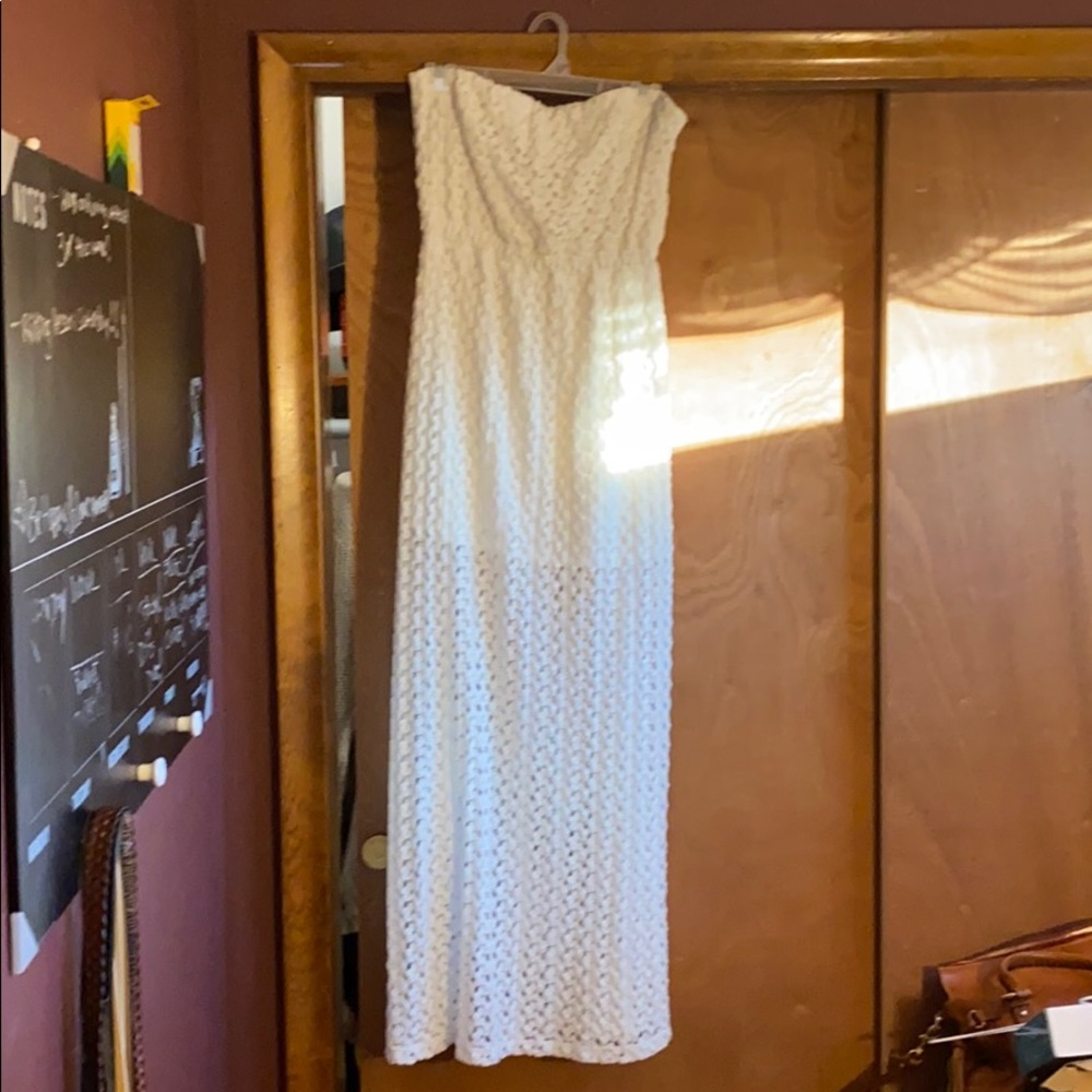 Lace Tube Dress